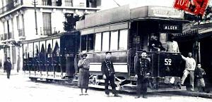 1322- Alger - Tramway2 en 1912